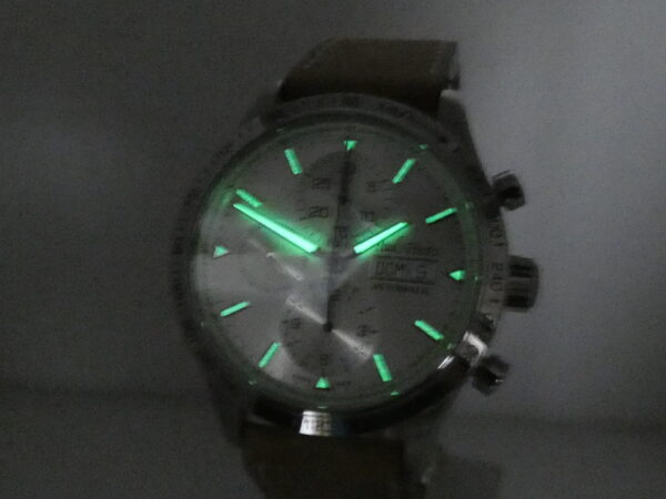 Cronografo Paul Picot Gentleman Sport Day-Date 2127S 42mm LIKE NEW BOX&PAPERS Automatico Acciaio