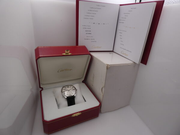 Cartier Drive de Cartier 3930 Automatico ANNO 2016 BOX & PAPERS Acciaio