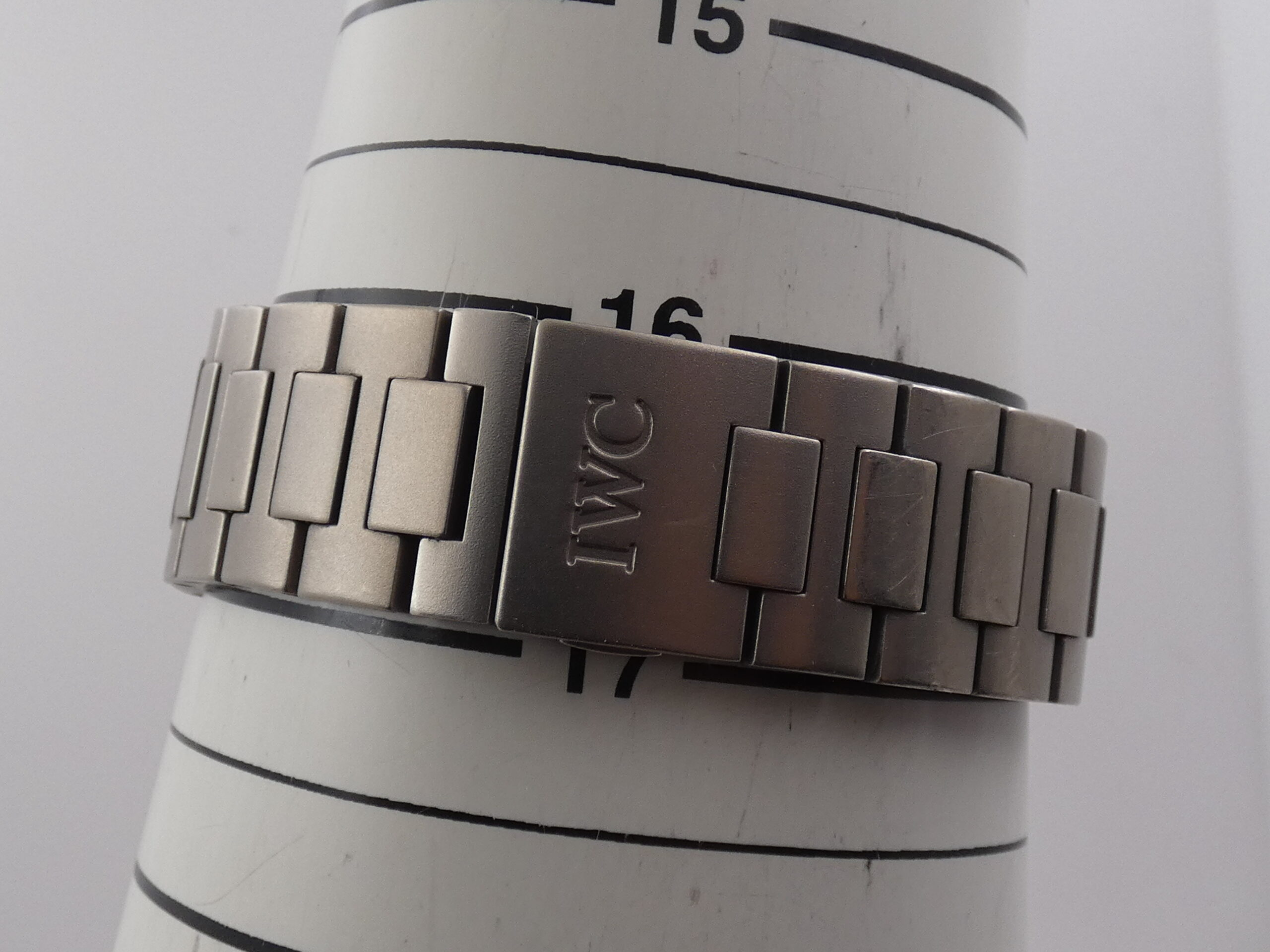 IWC Aquatimer Automatic 2000 GST 2000m IW353601 Black Dial Titanio Anni 2000 Braccialato - immagine 13