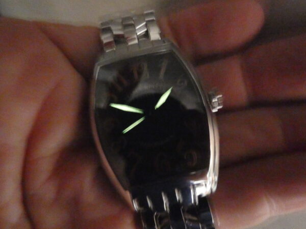 Franck Muller Casablanca SAHARA 2852 Automatico Black Dial Braccialato Acciaio ANNI 2000