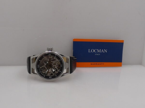 Locman Montecristo Skeleton R538 LIKE NEW WITH PAPERS Anno 2020 Automatico Titanio & Acciaio