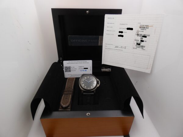 Panerai Luminor California 8 Days Luminor DLC PAM00779 BOX PAPERS & STICKERS Anno 2021 Titanio Manuale EDIZIONE LIMITATA 1000PZ