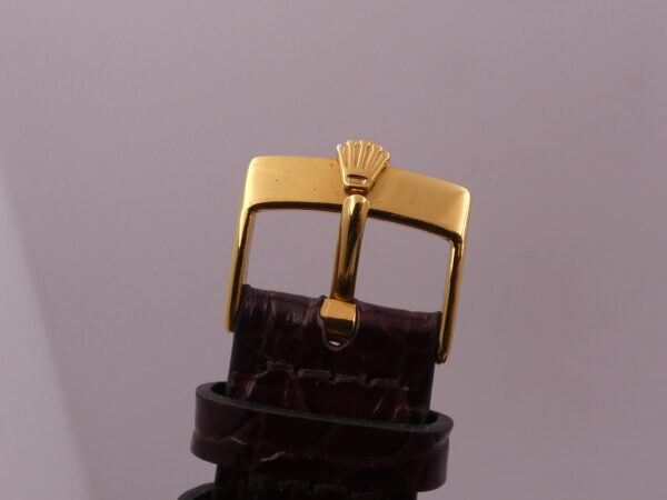 Rolex Oyster Perpetual 34 6567 Oro 14Kt Automatico Rotore a Farfalla ANNI 50 Vintage