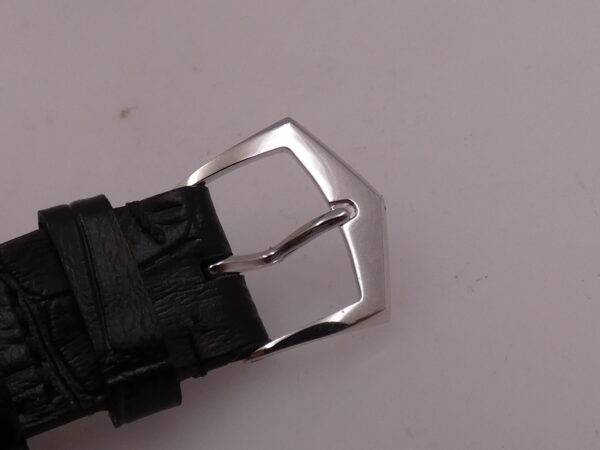 Patek Philippe Calatrava Ultra Thin 3590 Automatic SIGMA Blue Dial 18Kt White Gold MINT CONDITION 21Kt Gold Rotor Clous de Paris Bezel YEARS '70s