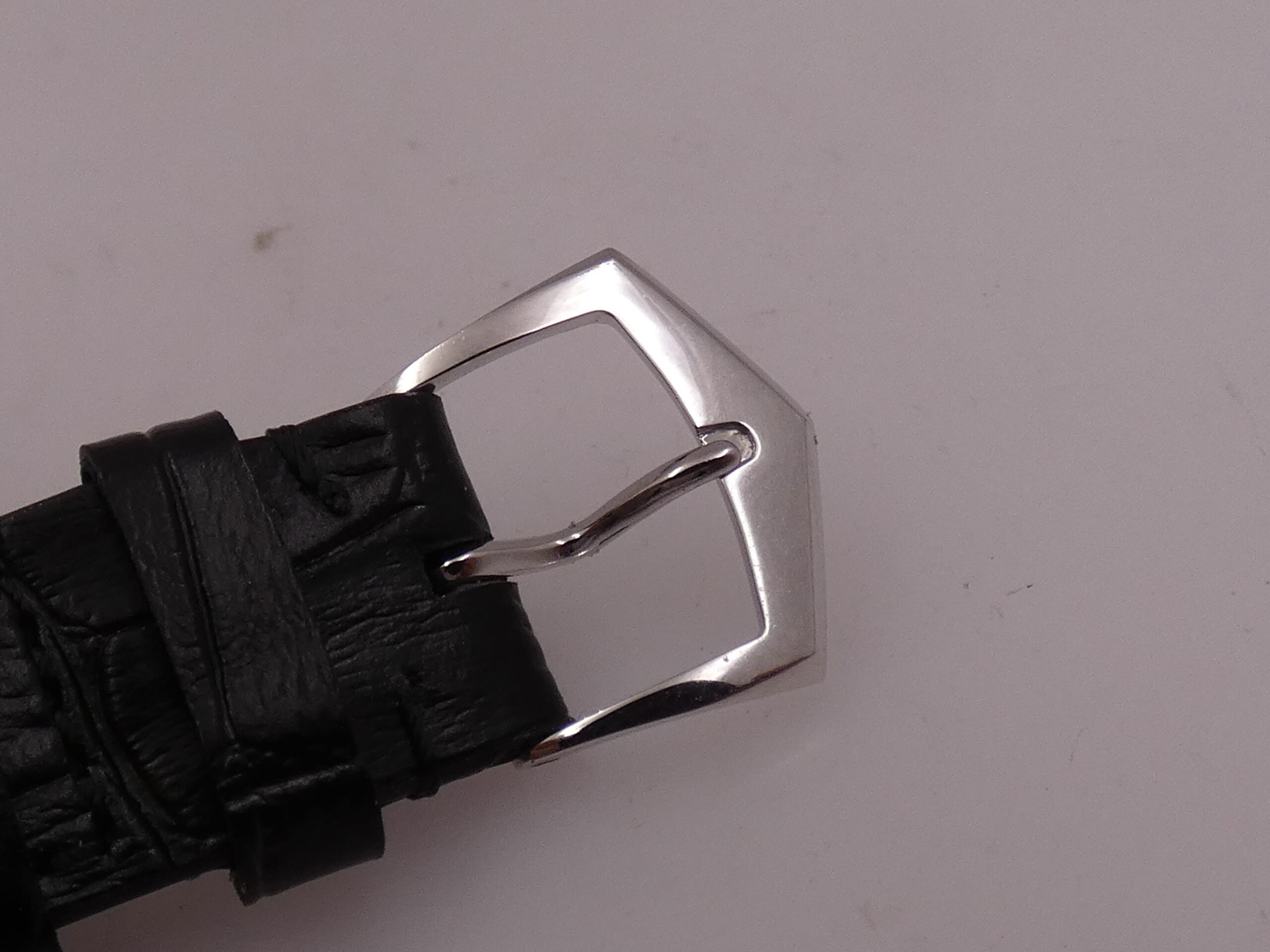 Patek Philippe Calatrava Ultra Thin 3590 Automatic SIGMA Blue Dial 18Kt White Gold MINT CONDITION 21Kt Gold Rotor Clous de Paris Bezel YEARS '70s - immagine 12