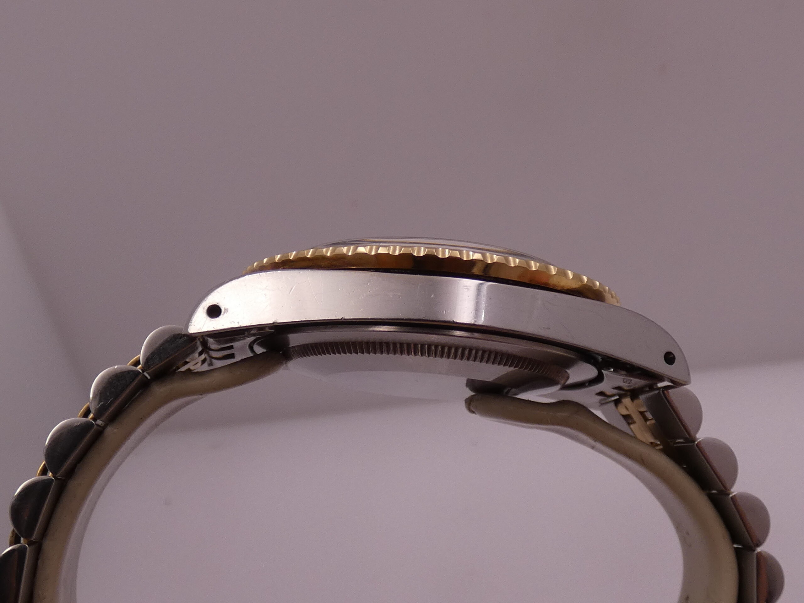 Rolex GMT-Master 16753 Brown Tiger Eye Nipple Dial Ghost Bezel ANNI 1981 18Kt Oro&Acciaio Jubilee Automatico ROOTBEER !!! - immagine 14