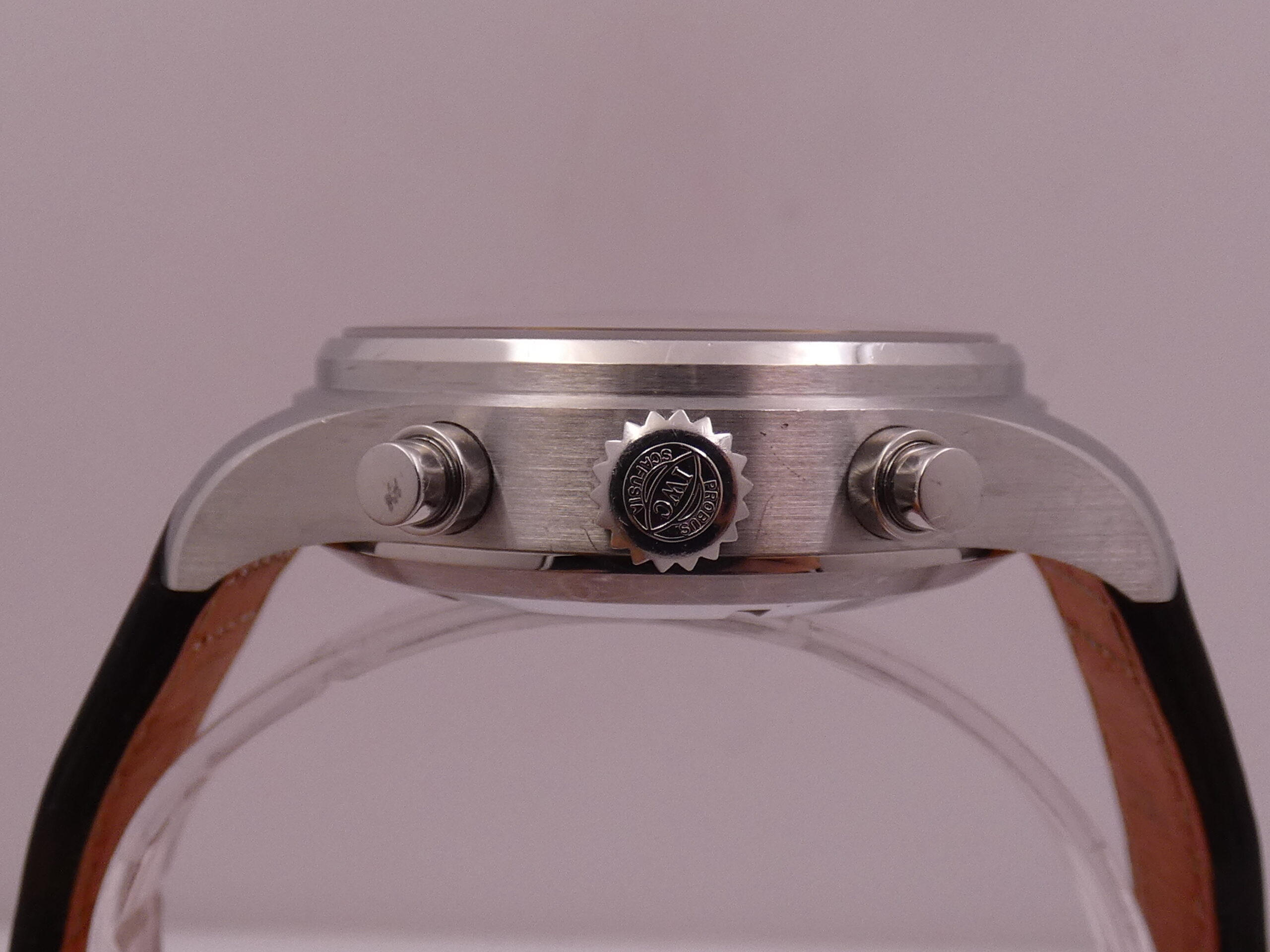 Cronografo IWC Pilot Day-Date IW3777 Edizione ' Il Piccolo Principe ' Automatico Acciaio CINTURINO SANTONI - immagine 14