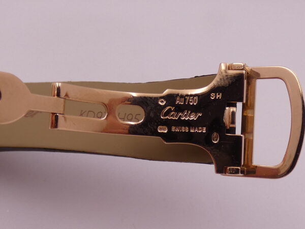 Cartier Santos Dumont 30mm 2788 Oro Rosa 18Kt LIKE NEW BOX&PAPERS Anno 2018 Ref. W2009251