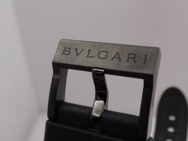 Cronografo Bulgari Octo Velocissimo Ultranero BOX&PAPERS TOP CONDITION Automatico Anno 2018 Acciaio& DLC Nero Calibro El Primero Ref. 102630