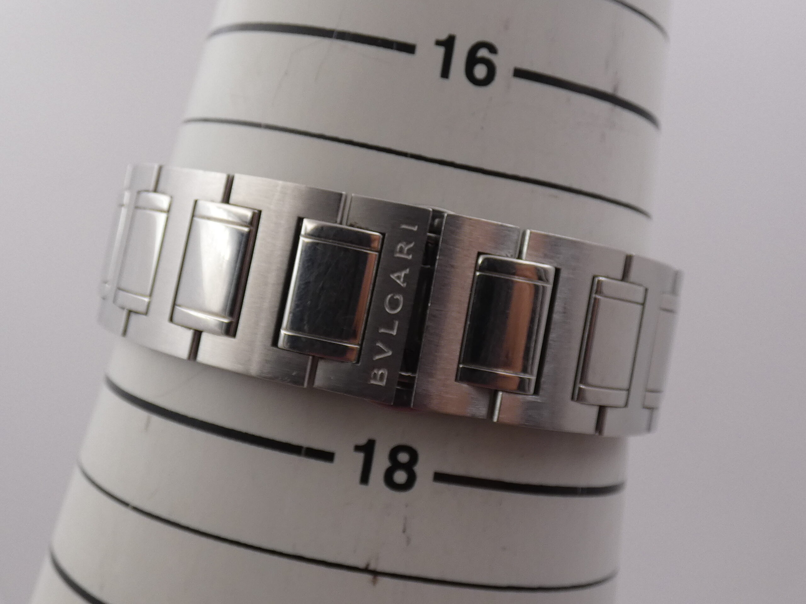 Cronografo Bulgari Bulgari BB 38 SS CH Honeycomb Dial Automatico Braccialato Acciaio ANNI 2000 - immagine 13