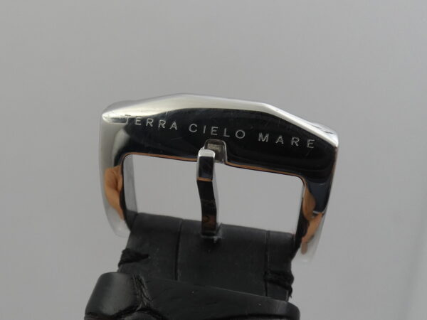 Cronografo TCM Terra Cielo Mare Milano BOX&PAPERS ANNO 2017 LIKE NEW Automatico Acciaio