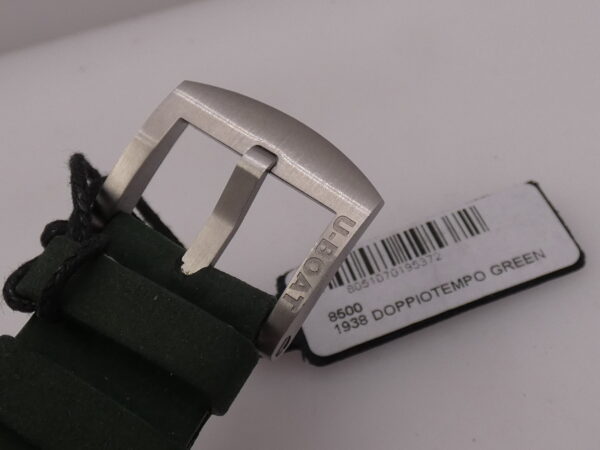 U-Boat Italo Fontana 1938 Doppiotempo Green GMT 8500 Automatico With PAPERS Anno 2020 Dual Crown