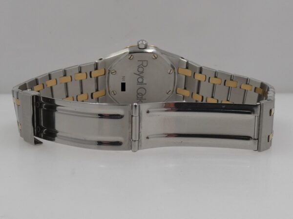 Audemars Piguet Royal Oak Lady Mid-Size 14470 Automatico Acciaio & Oro 18Kt With BOX Grey Dial ANNI '90 For Ladies