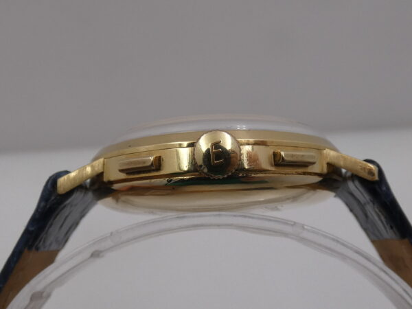 Cronografo Eberhard & Co. Bicompax 31007 Oro Massiccio 18Kt Anni 70's Carica Manuale Vintage