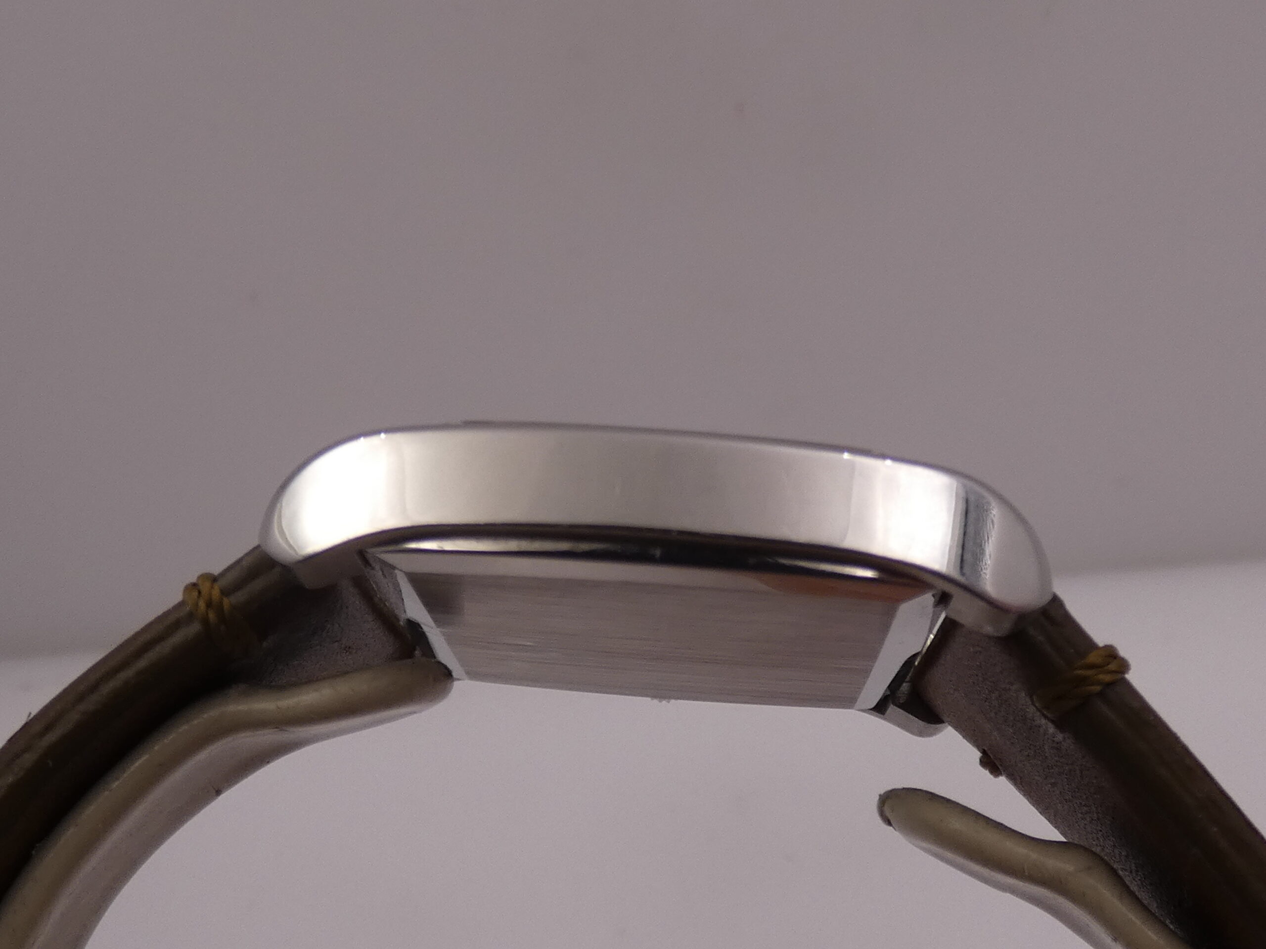 Omega Genève De Cuerda TV Case Oversize 111.0109 Carica Manuale ANNO 1973 Acciaio Vintage Watch - immagine 13