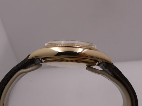 Rolex Datejust 36 6605 Oro Massiccio 18Kt ANNO 1973 Automatic Butterfly Rotor Vintage Watch