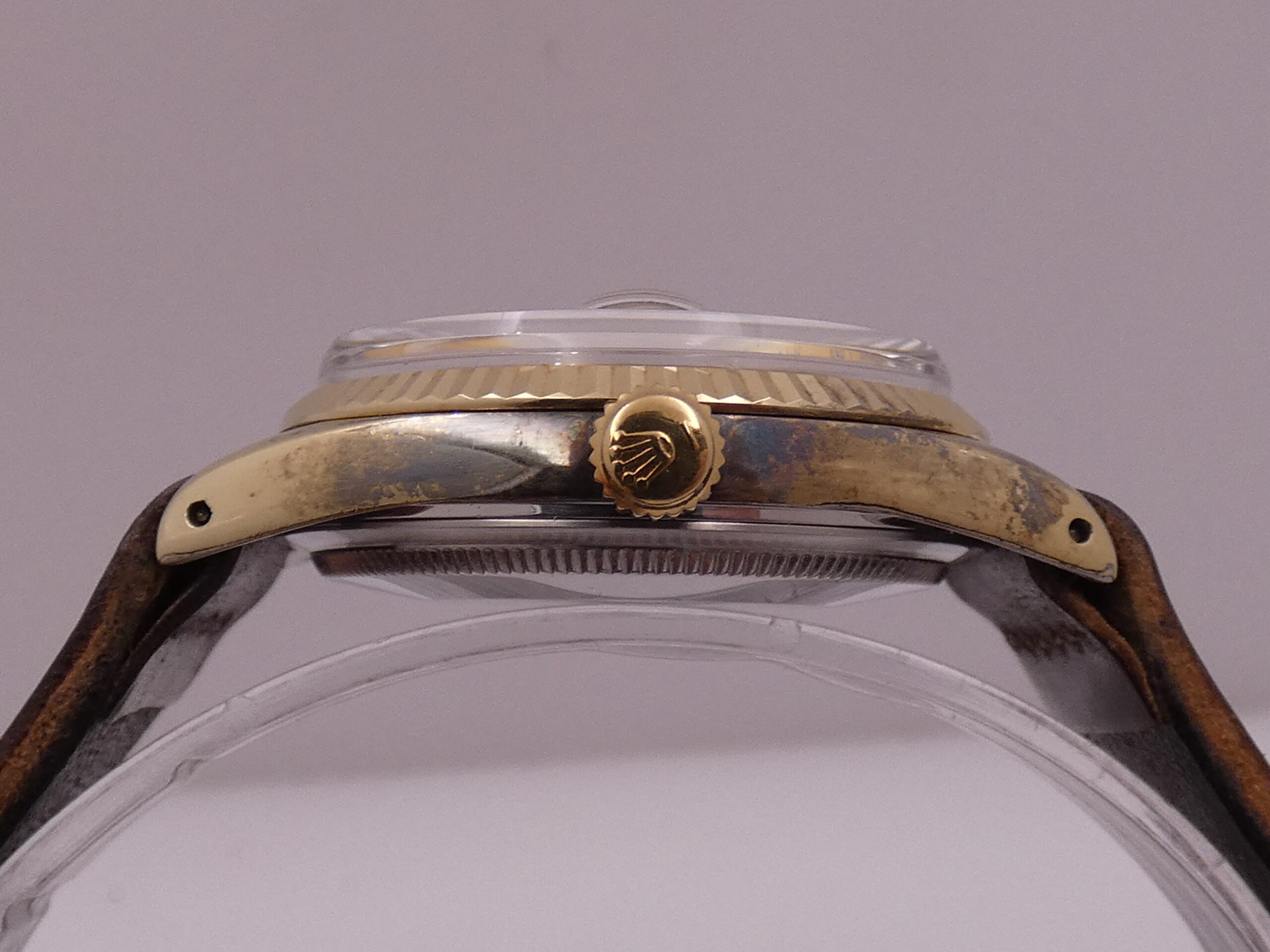 Rolex Rare 1550 Automatico Laminata Oro 18Kt ANNO 1977 Vintage - immagine 15