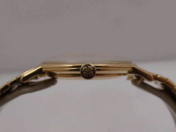 Patek Philippe Calatrava 3426 Bracciale Bark Oro Massiccio 18Kt Texured Dial ANNO 1965 Manuale Vintage