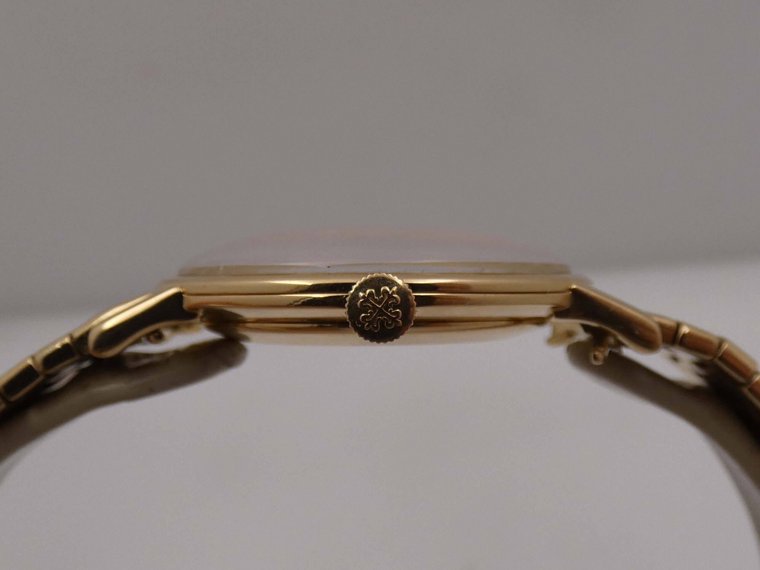 Patek Philippe Calatrava 3426 Bracciale Bark Oro Massiccio 18Kt Texured Dial ANNO 1965 Manuale Vintage - immagine 15