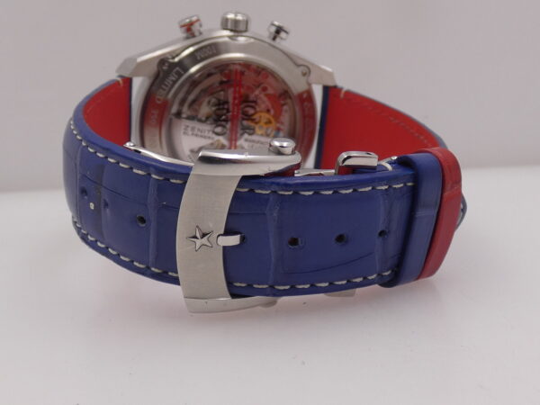 Zenith El Primero Chronomaster 1969 Tour Auto OPEN HEART BOX&PAPERS Anno 2015 Automatico Acciaio Edizione Limitata 500 pz