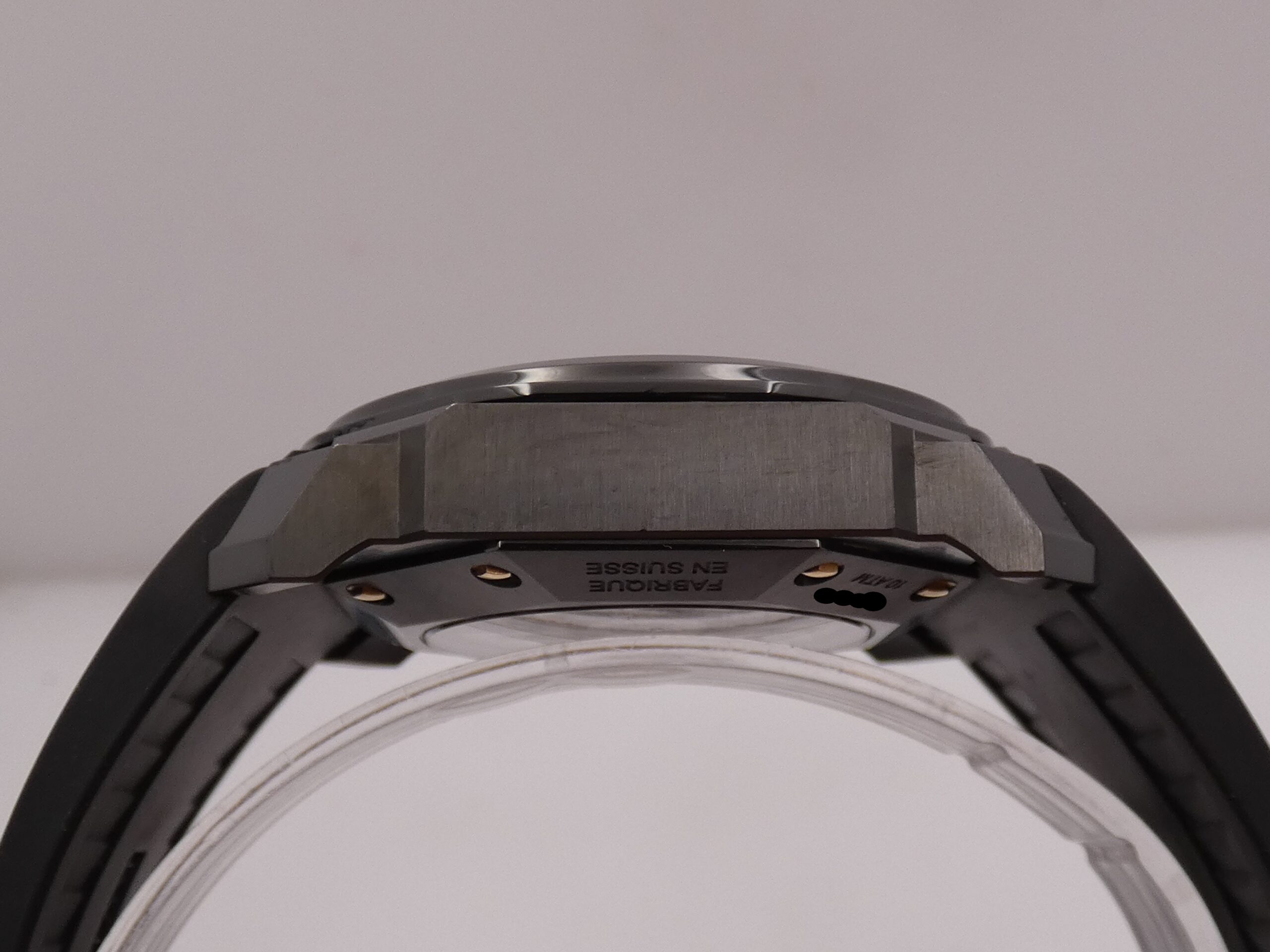 Cronografo Bulgari Octo Velocissimo Ultranero BOX&PAPERS TOP CONDITION Automatico Anno 2018 Acciaio& DLC Nero Calibro El Primero Ref. 102630 - immagine 15