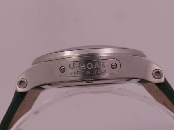 U-Boat Italo Fontana 1938 Doppiotempo Green GMT 8500 Automatico With PAPERS Anno 2020 Dual Crown