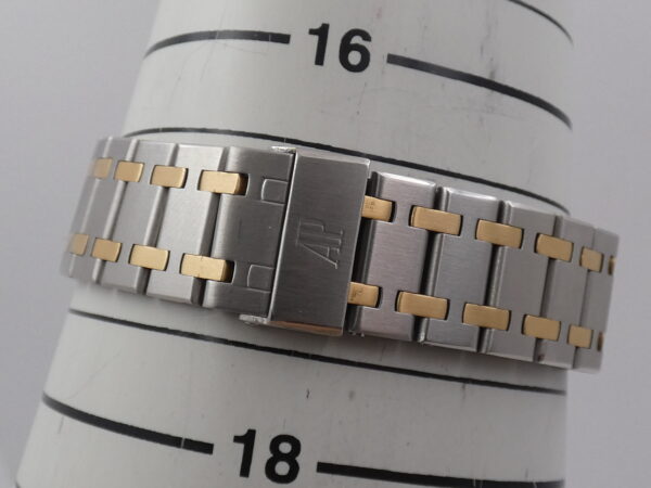 Audemars Piguet Royal Oak Lady Mid-Size 14470 Automatico Acciaio & Oro 18Kt With BOX Grey Dial ANNI '90 For Ladies