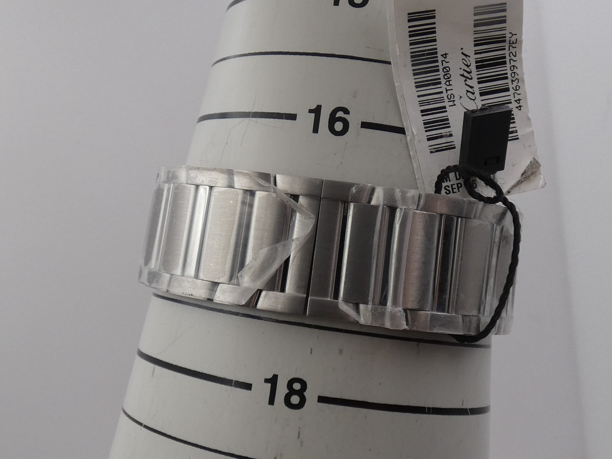 Cartier Tank Française 4476 NUOVO FULL STICKERED with TAG PRICE Acciaio Ref. WSTA0074 - immagine 14