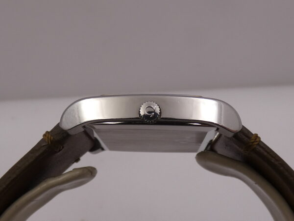 Omega Genève De Cuerda TV Case Oversize 111.0109 Carica Manuale ANNO 1973 Acciaio Vintage Watch