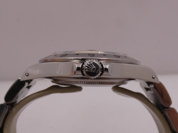 Rolex Explorer II 16570 JUST SERVICED Black Dial Anno 2002 Automatico Acciaio Braccialato Oyster