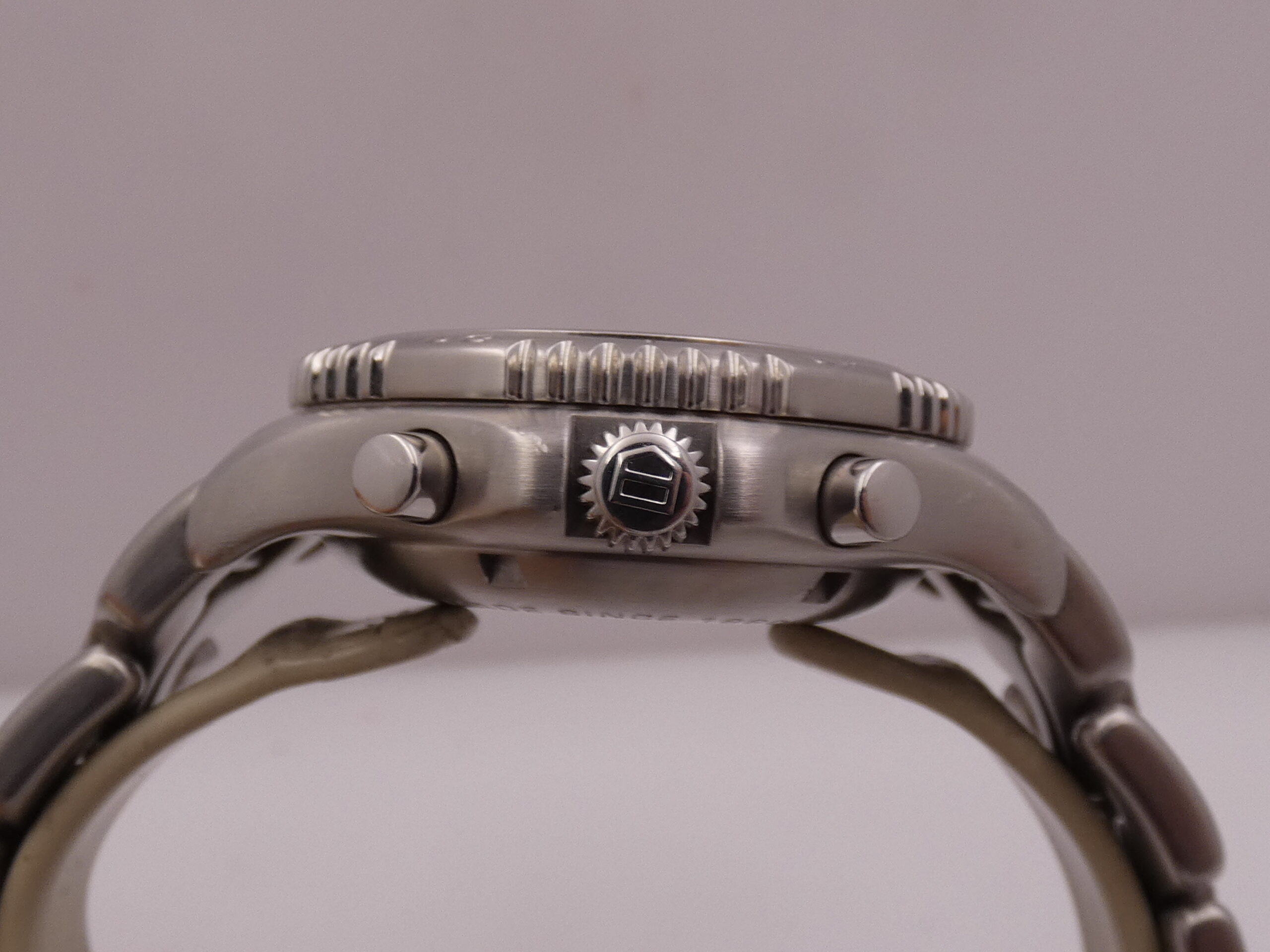 Cronografo TAG Heuer Link Ayrton Senna CT2115 WITH BOX Edizione Limitata Automatico Braccialato Acciaio Anni 2000 - immagine 16