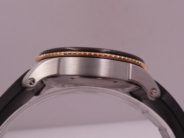 Cartier Calibre de Cartier Diver 3729 Ghiera Oro Rosa 18Kt WITH PAPERS Anno 2016 TOP CONDITION Ghiera Nera in Ceramica Automatico Acciaio