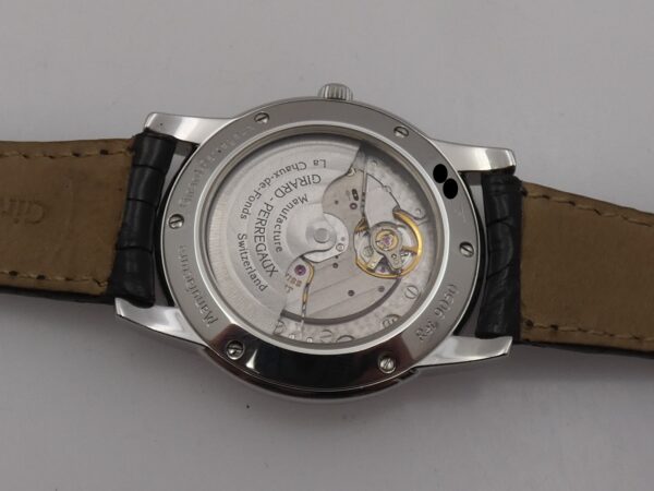 Girard Perregaux Small Second 9050 Automatico White Dial Acciaio ANNI 90 Classic Watch