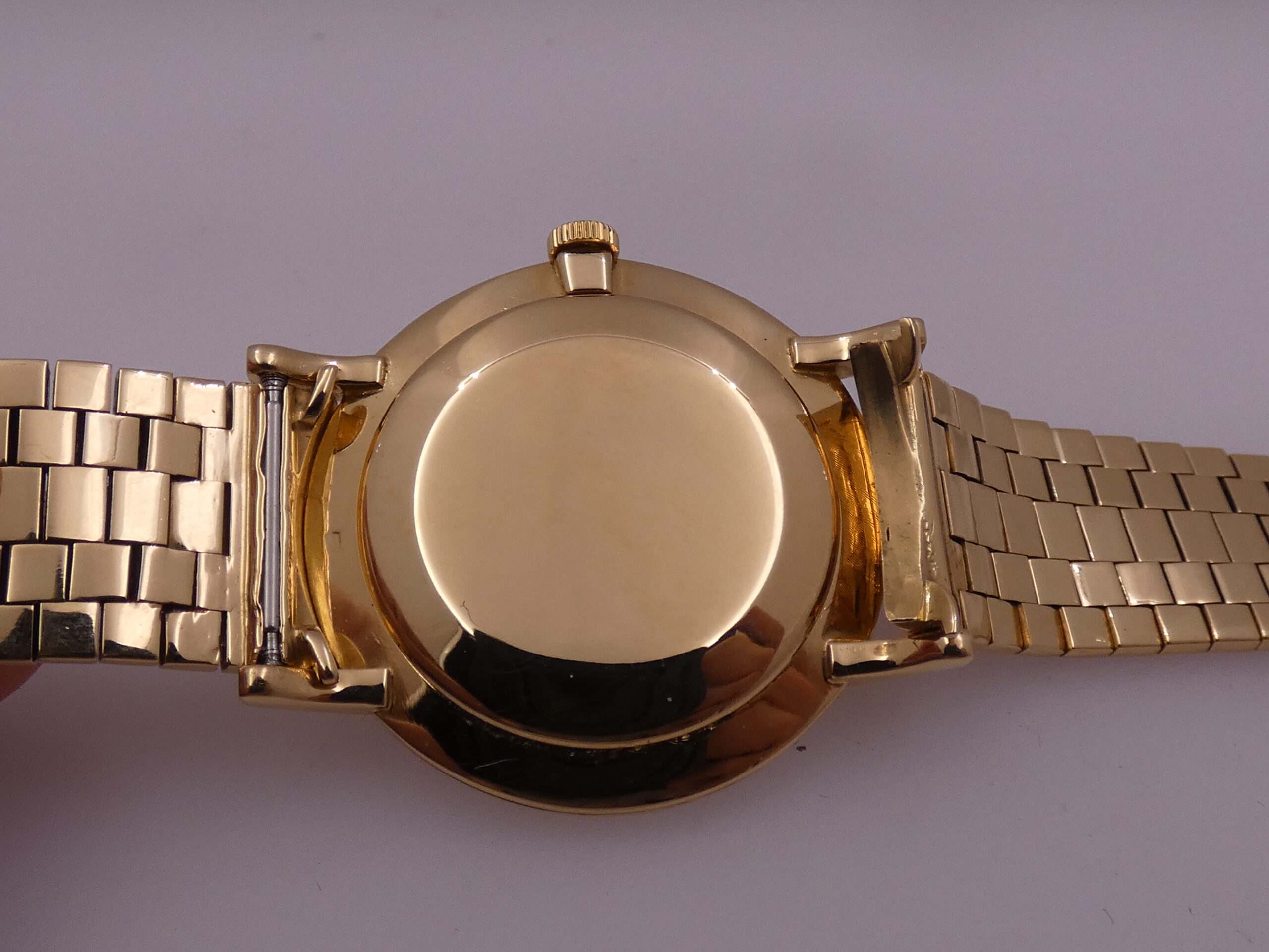 Patek Philippe Calatrava 3426 Bracciale Bark Oro Massiccio 18Kt Texured Dial ANNO 1965 Manuale Vintage - immagine 16