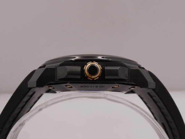 Cronografo Bulgari Octo Velocissimo Ultranero BOX&PAPERS TOP CONDITION Automatico Anno 2018 Acciaio& DLC Nero Calibro El Primero Ref. 102630