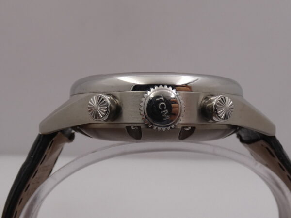 Cronografo TCM Terra Cielo Mare Milano BOX&PAPERS ANNO 2017 LIKE NEW Automatico Acciaio