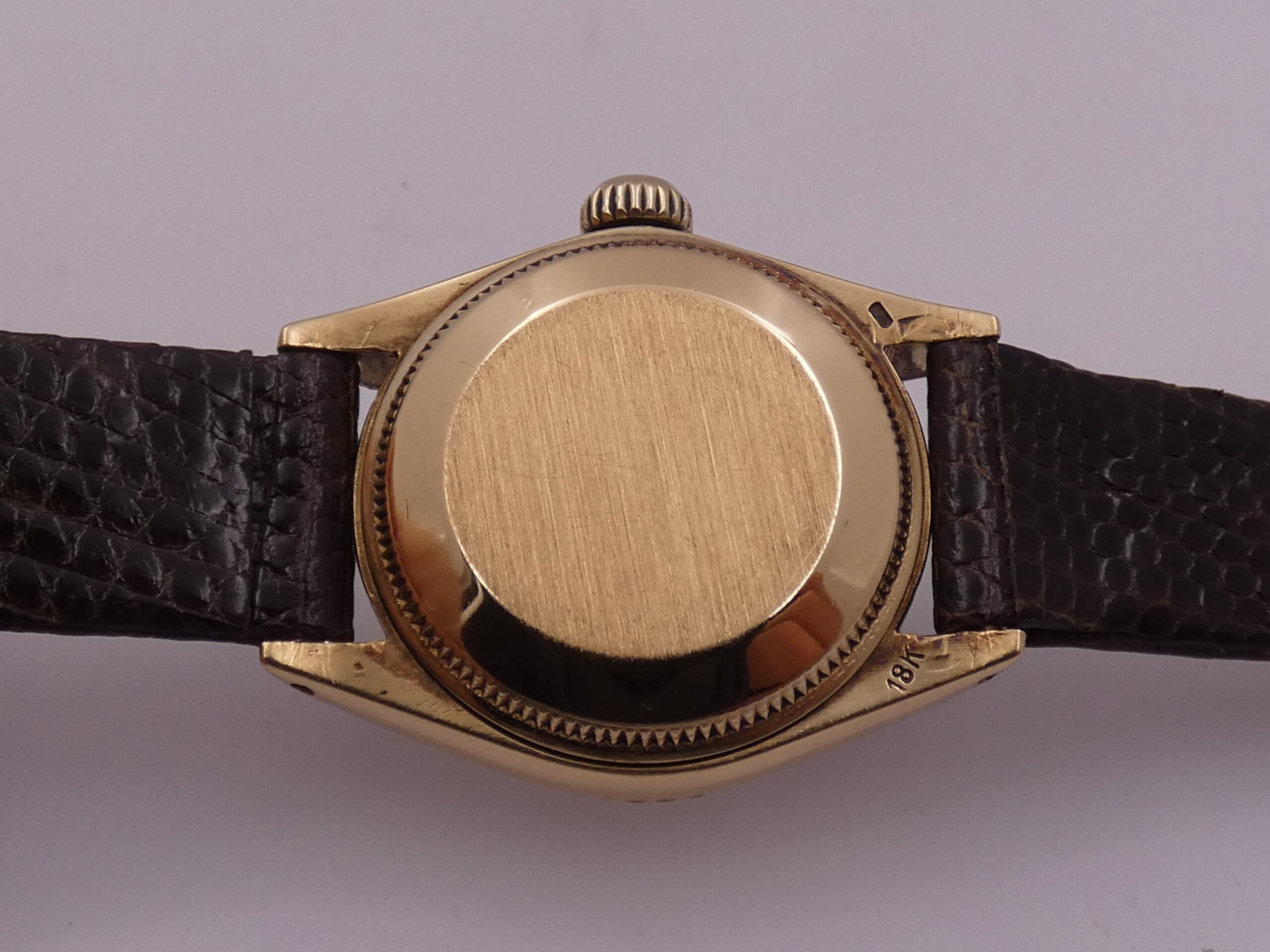 Rolex Lady-Datejust 6916 GILT DIAL Oro Massiccio 18Kt ANNO 1973 Automatico Wonderful Watch - immagine 15