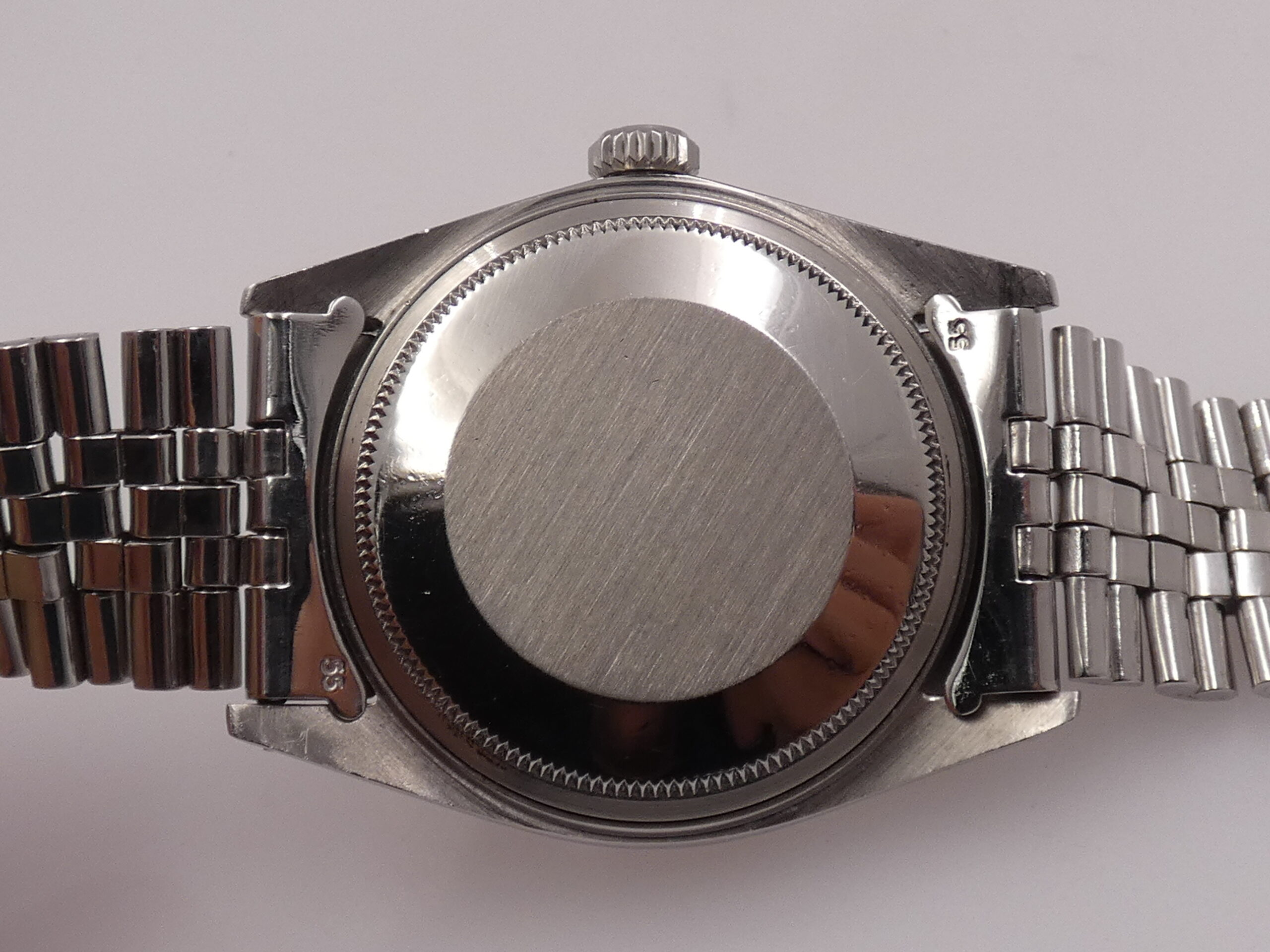 Rolex Datejust 36 1603 Automatico ANNO 1969 Big Logo Bracciale Jubilee Vintage Acciaio - immagine 15