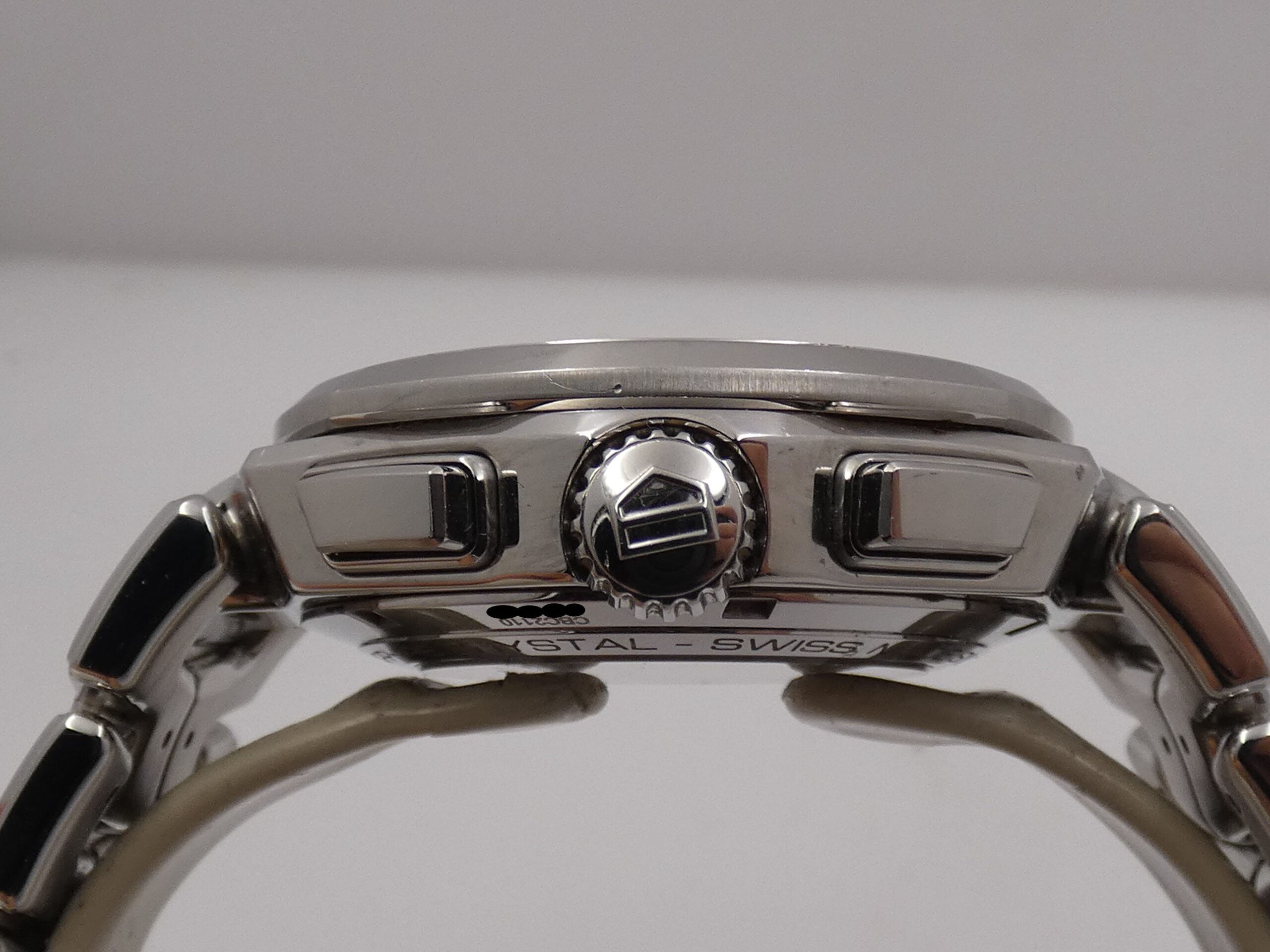 Cronografo TAG Heuer Link Calibre 17 Automatic CBC2110 With LINK BRACELET Acciaio - immagine 16