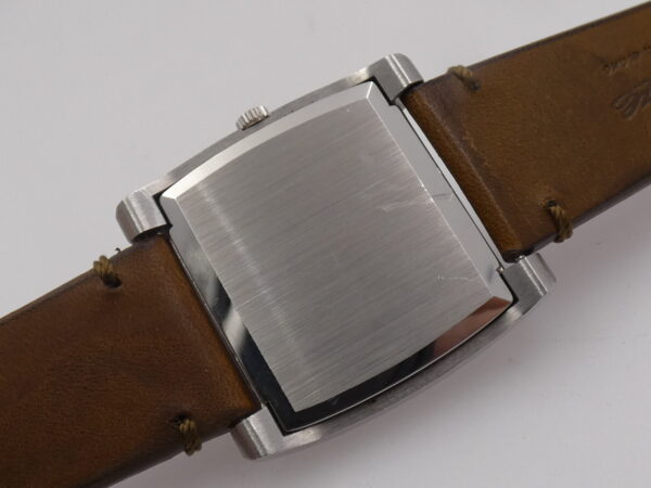 Omega Genève De Cuerda TV Case Oversize 111.0109 Carica Manuale ANNO 1973 Acciaio Vintage Watch