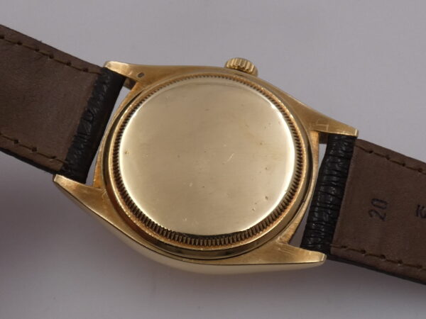 Rolex Datejust 36 6605 Oro Massiccio 18Kt ANNO 1973 Automatic Butterfly Rotor Vintage Watch