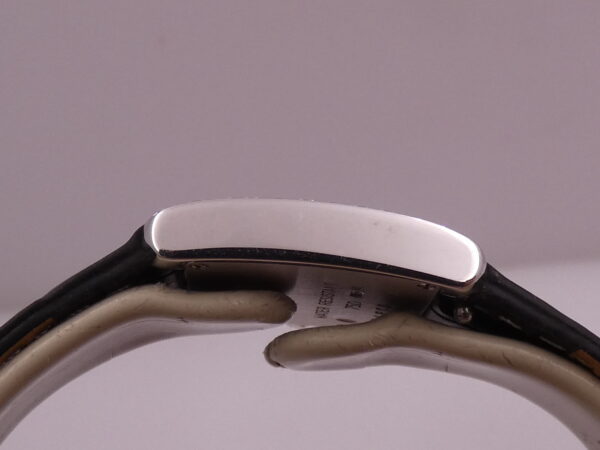 Cartier Tank Française 2403 Lady Oro Bianco 18Kt With Factory Diamonds ANNI '2000s Wonderful