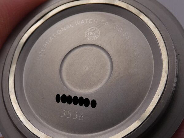 IWC Aquatimer Automatic 2000 GST 2000m IW353601 Black Dial Titanio Anni 2000 Braccialato