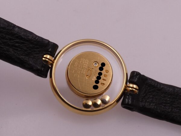 Chopard Happy Diamonds Lady 20/3929 Oro Massiccio 18Kt Floating Diamonds Dial Anni 2000