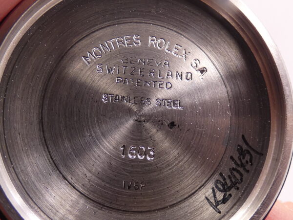 Rolex Datejust 36 1603 Automatico ANNO 1969 Big Logo Bracciale Jubilee Vintage Acciaio