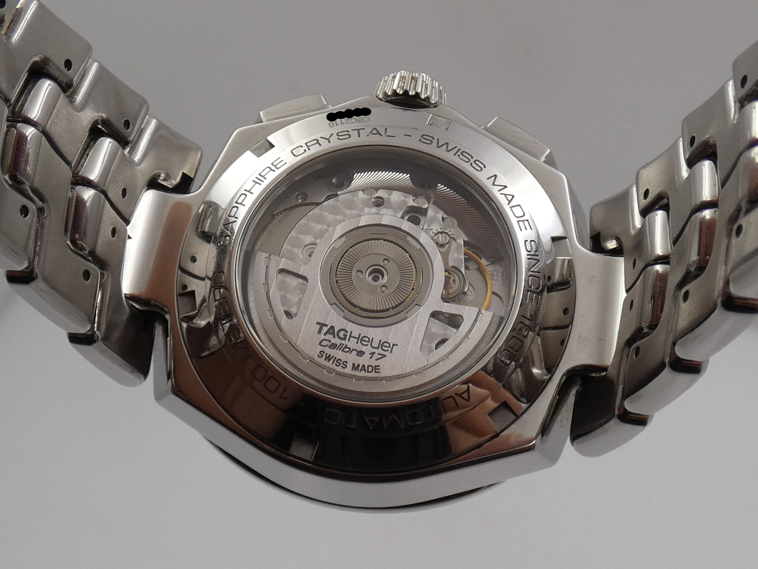 Cronografo TAG Heuer Link Calibre 17 Automatic CBC2110 With LINK BRACELET Acciaio - immagine 17