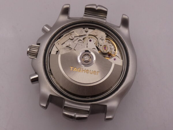 Cronografo TAG Heuer Link Ayrton Senna CT2115 WITH BOX Edizione Limitata Automatico Braccialato Acciaio Anni 2000