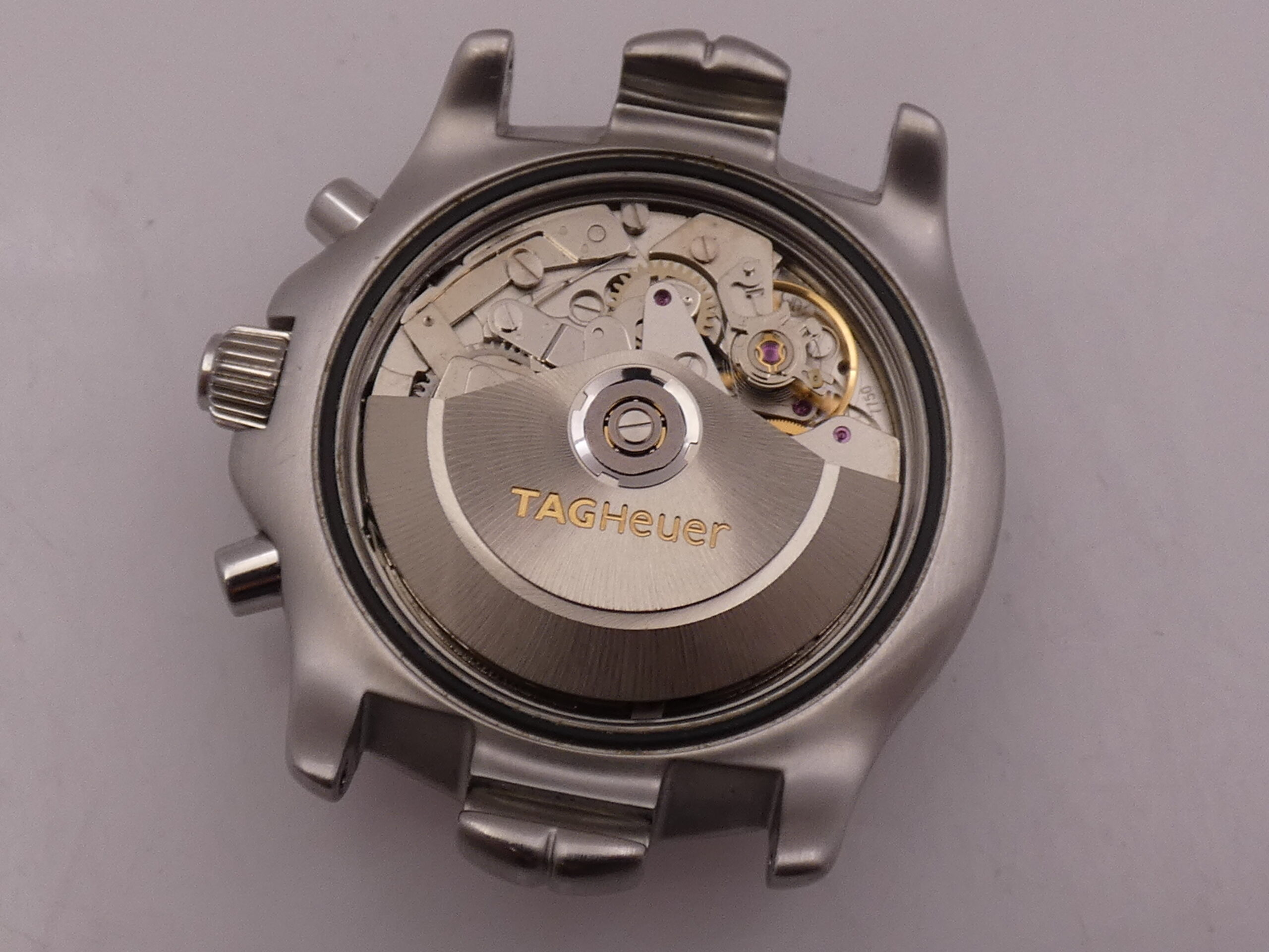 Cronografo TAG Heuer Link Ayrton Senna CT2115 WITH BOX Edizione Limitata Automatico Braccialato Acciaio Anni 2000 - immagine 18