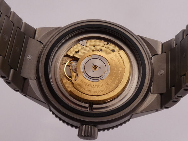 IWC Aquatimer Automatic 2000 GST 2000m IW353601 Black Dial Titanio Anni 2000 Braccialato