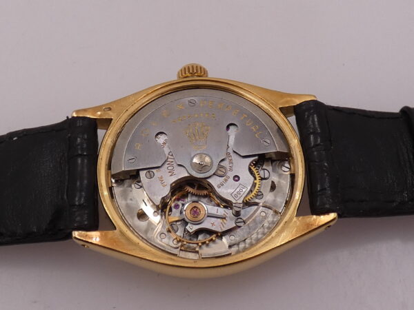Rolex Oyster Perpetual 34 6567 Oro Massiccio 18Kt ANNO 1968 Rotore Butterfly Automatico Vintage
